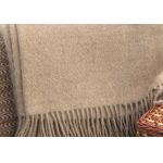 Caramel Alpaca Throw