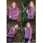 Malin -- Aran  Knitting Pattern