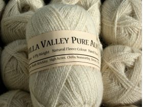 Vanilla Chilla Valley 100% Alpaca 4 ply