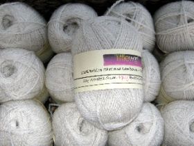 Shetland Lambswool 4ply - Vanilla