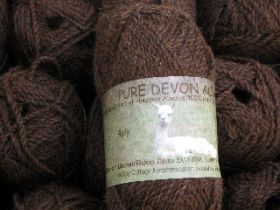 Espresso Andaw Alpaca 4ply Knitting Yarn