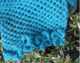 Flower Power  - Scarf Knitting Kit