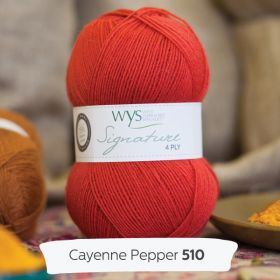 WYS - 4ply - Cayenne Pepper