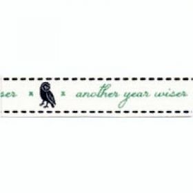 Wise Owl Ribbon (by metre)