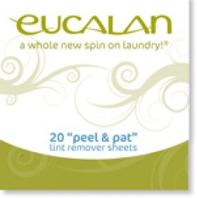 Eucalan peel and pat lint remover sheets