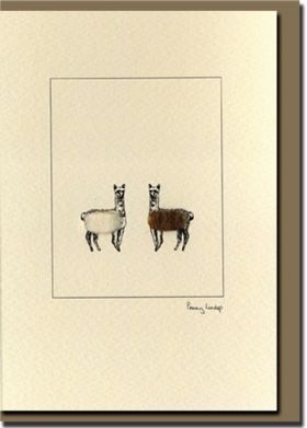 Handmade Alpaca Cards