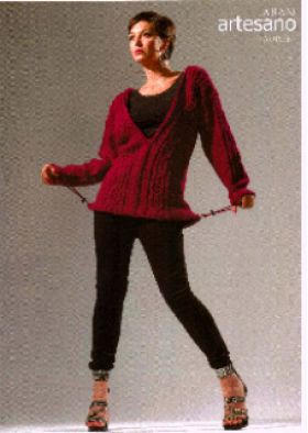 Lauren -- Aran  Knitting Pattern