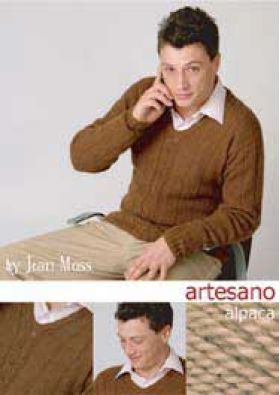 Amigo V Necked Sweater knitting pattern
