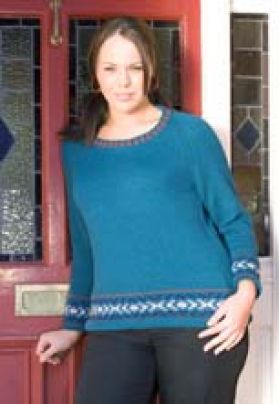 Carolyn - Curves Knitting Pattern