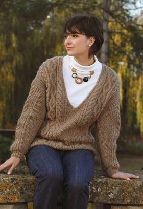 Serenity -- Aran  Knitting Pattern