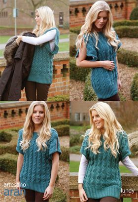 Lundy -- Aran  Knitting Pattern